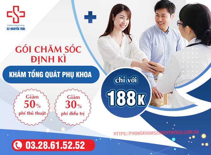 gói khám phụ khoa tổng quát